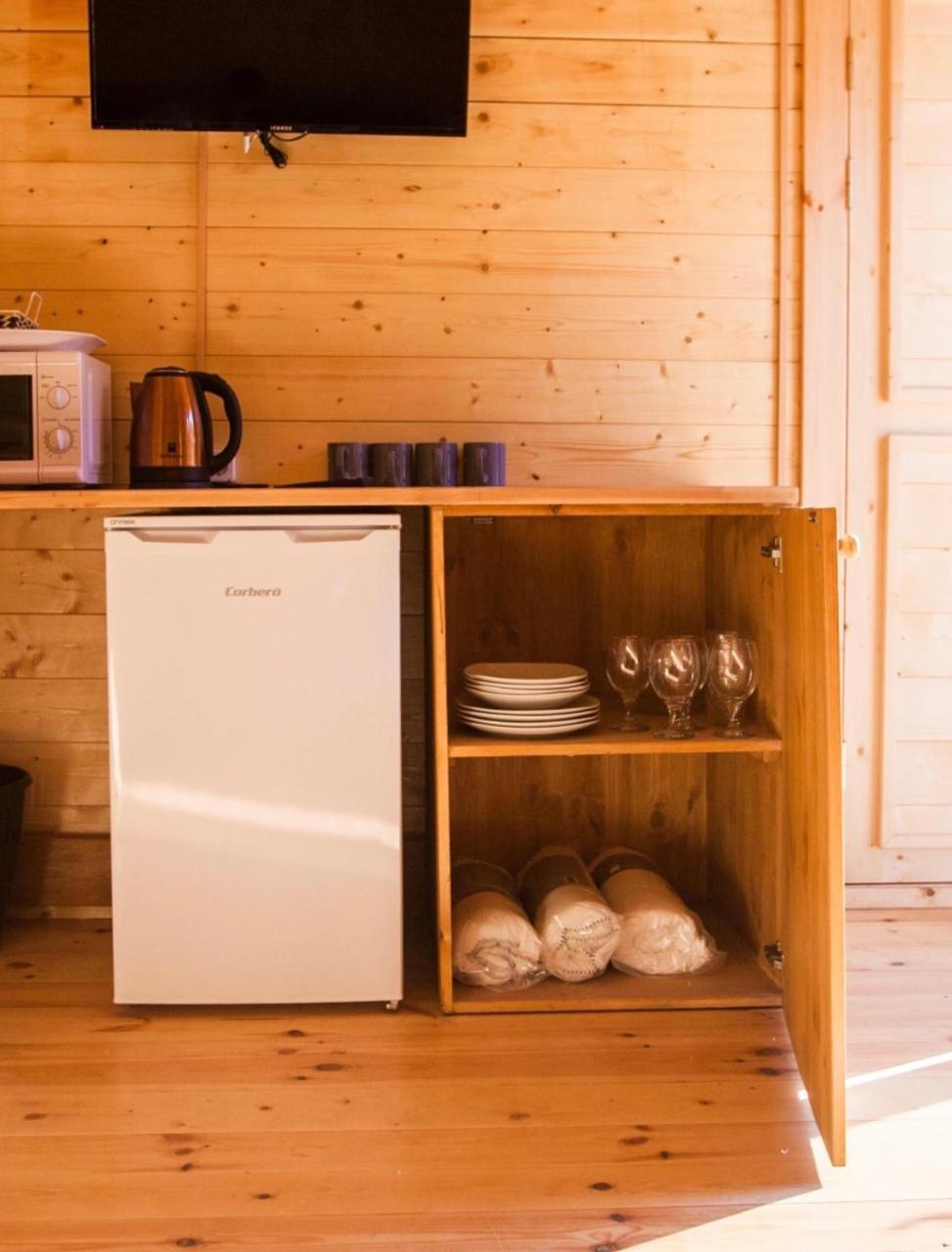 Eco-Wooden Houses Camping Montana Roja El Médano Zewnętrze zdjęcie