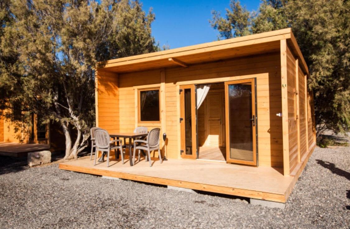 Eco-Wooden Houses Camping Montana Roja El Médano Zewnętrze zdjęcie