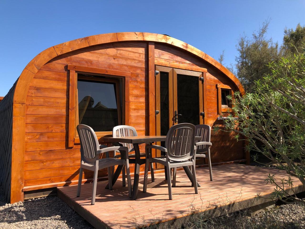 Eco-Wooden Houses Camping Montana Roja El Médano Zewnętrze zdjęcie