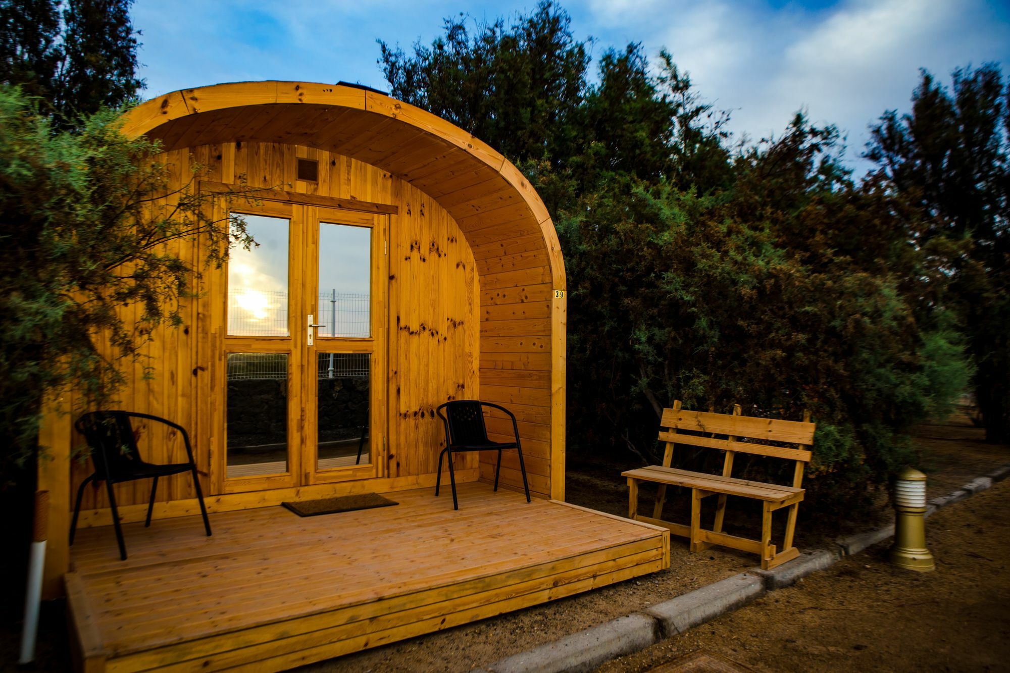 Eco-Wooden Houses Camping Montana Roja El Médano Zewnętrze zdjęcie