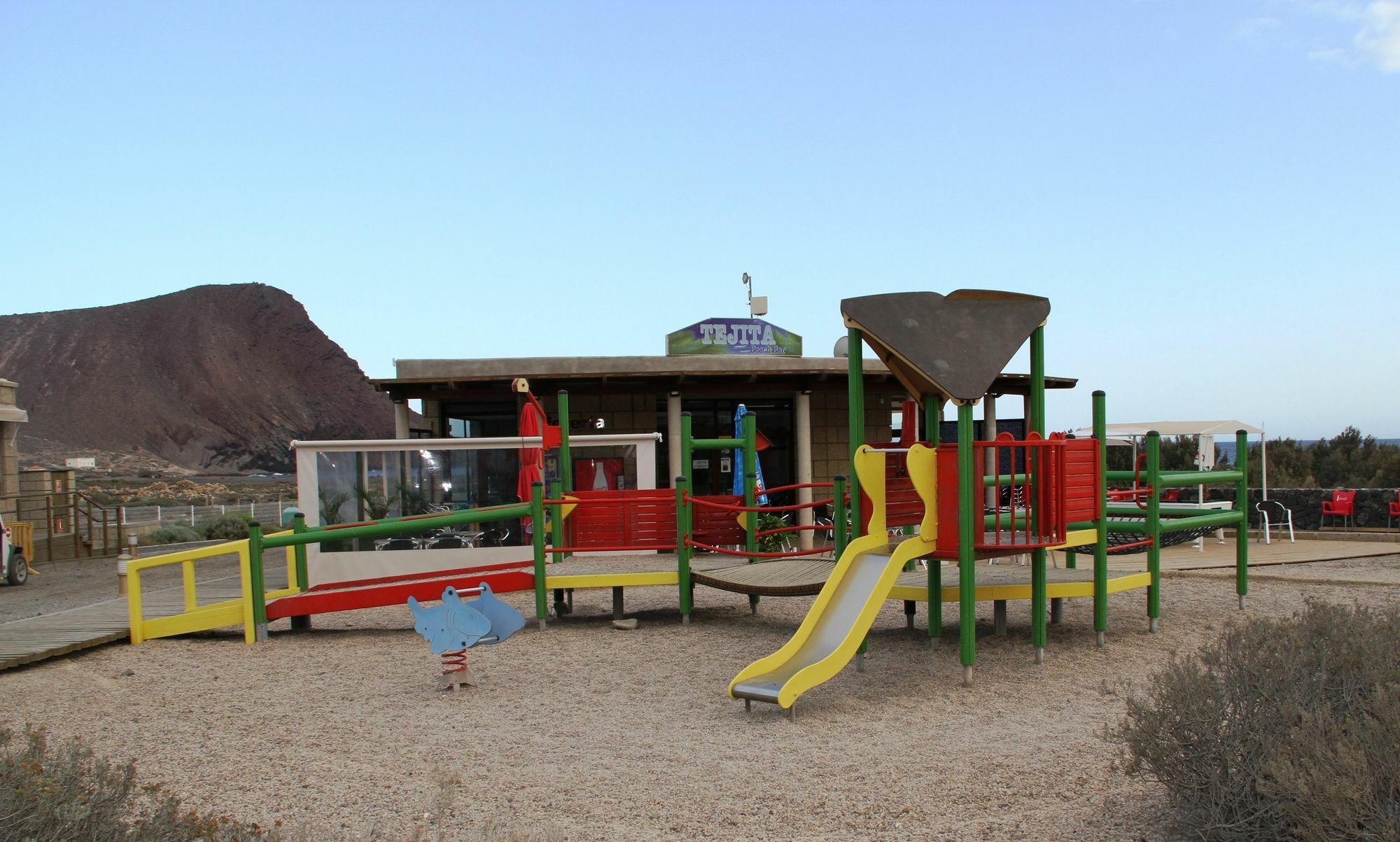 Eco-Wooden Houses Camping Montana Roja El Médano Zewnętrze zdjęcie