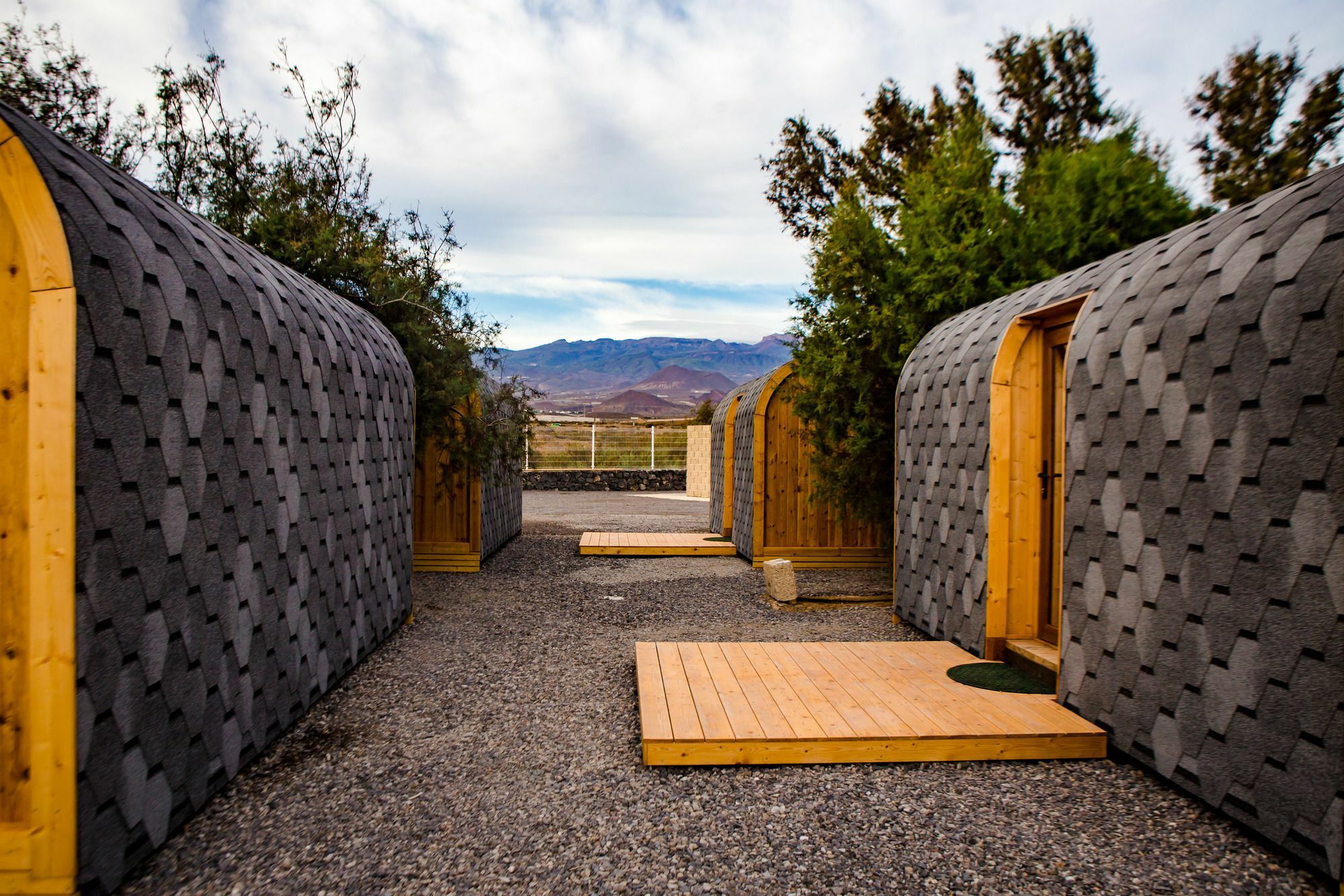 Eco-Wooden Houses Camping Montana Roja El Médano Zewnętrze zdjęcie